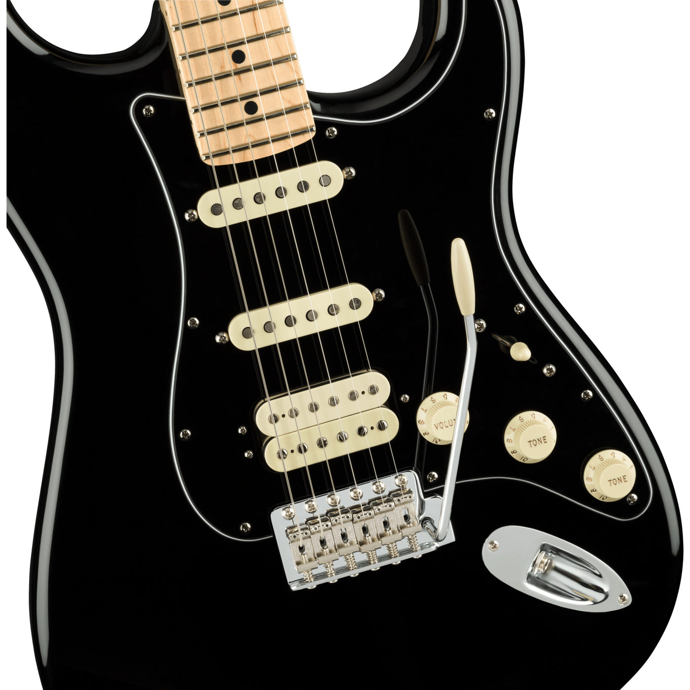 Fender American Performer Stratocaster HSS Electric Guitar, Black (0114922306)