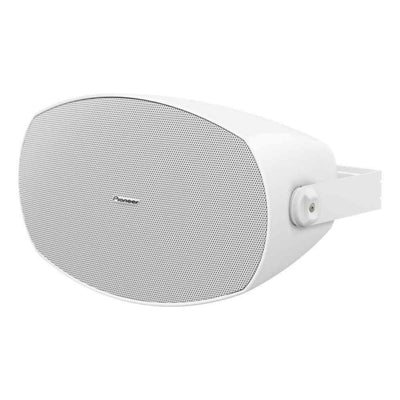 Pioneer Pro Audio 8” Surface Mount Speaker, For Surround Sound System Audio with White Grille