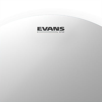 Evans G12 Coated White Drum Head, 8-Inch (B08G12)