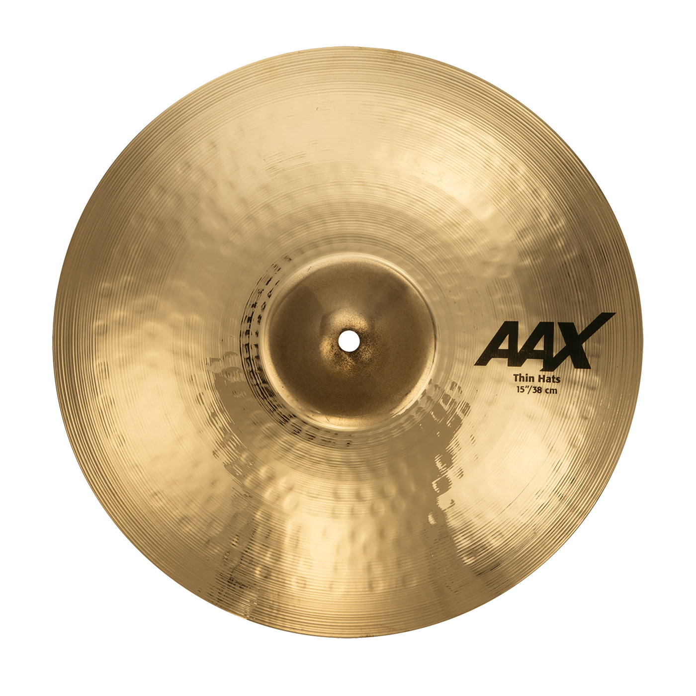 Sabian 15" AAX Thin Hi-Hat Cymbals - Brilliant Finish