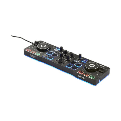 Hercules DJ Control Starlight Portable 2-Channel Controller