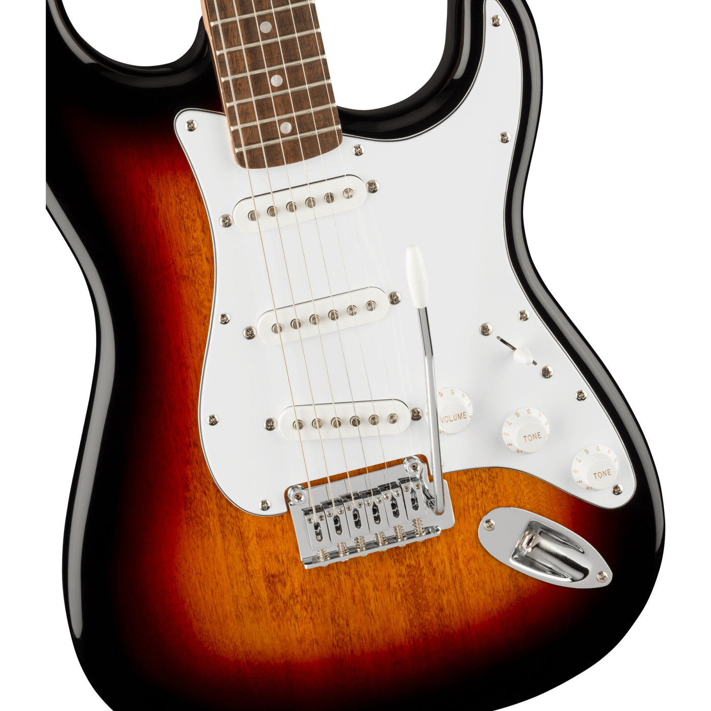 Fender Affinity Series Stratocaster Electric Guitar, 3-Color Sunburst (0378000500)
