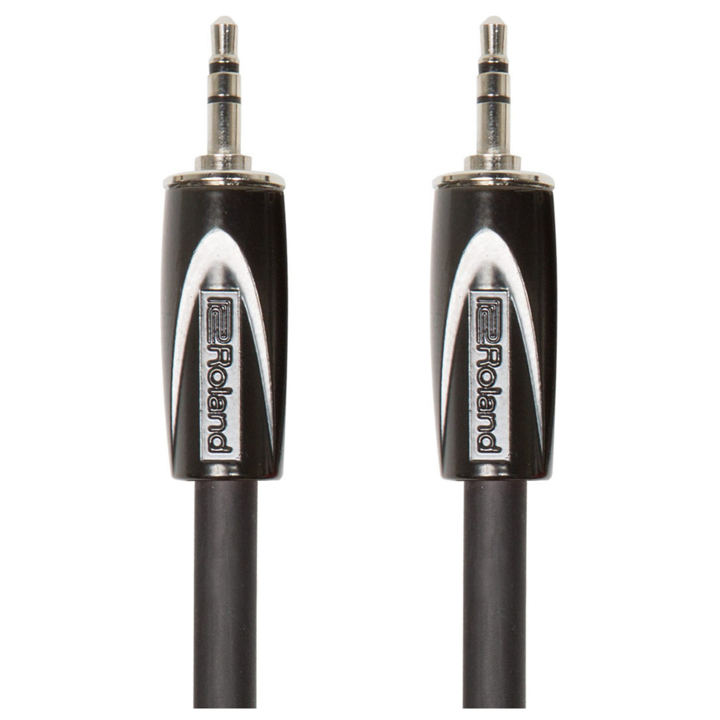 Roland RCC-5-3535 5' Interconnect Cable, 3.5mm TRS to 3.5mm TRS, Balanced - Black