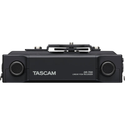 Tascam DR-70D 4-Track Portable Audio Recorder for DSLR Video Production