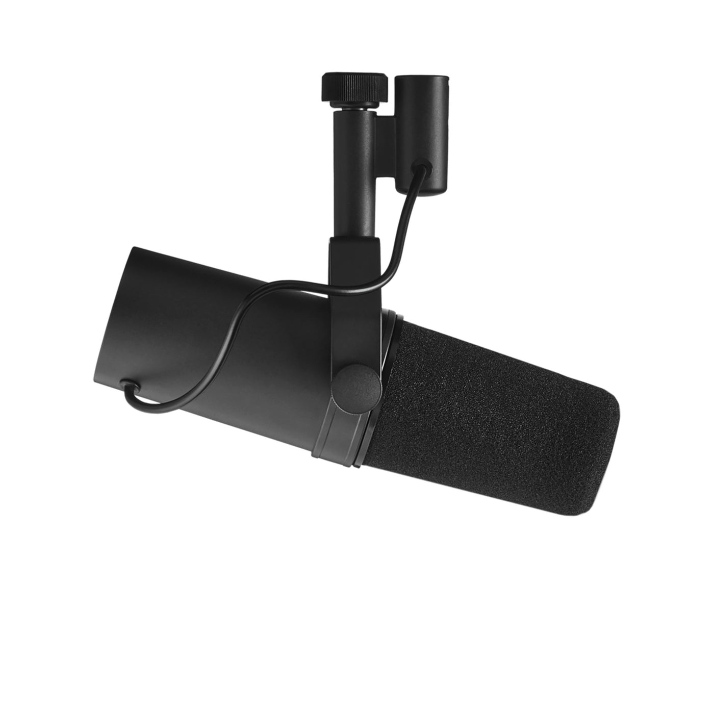 Shure SM7B Cardioid Dynamic Studio Vocal Microphone, includes standard and close-talk windscreens