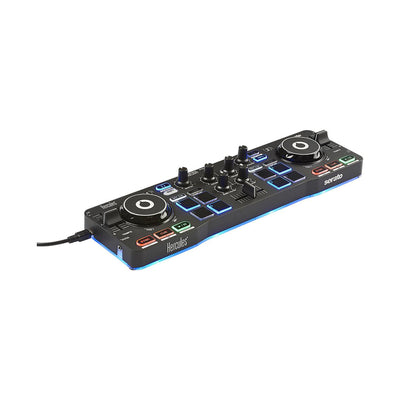 Hercules DJ Starter Kit - DJ Controller, Monitor Speakers, Headphones, and Serato DJ Lite Software