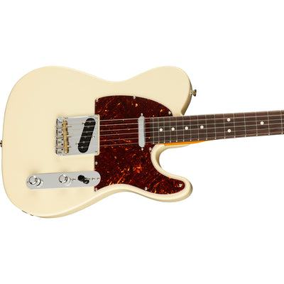 Fender American Professional ll Telecaster Electric Guitar, Olympic White (0113940705)