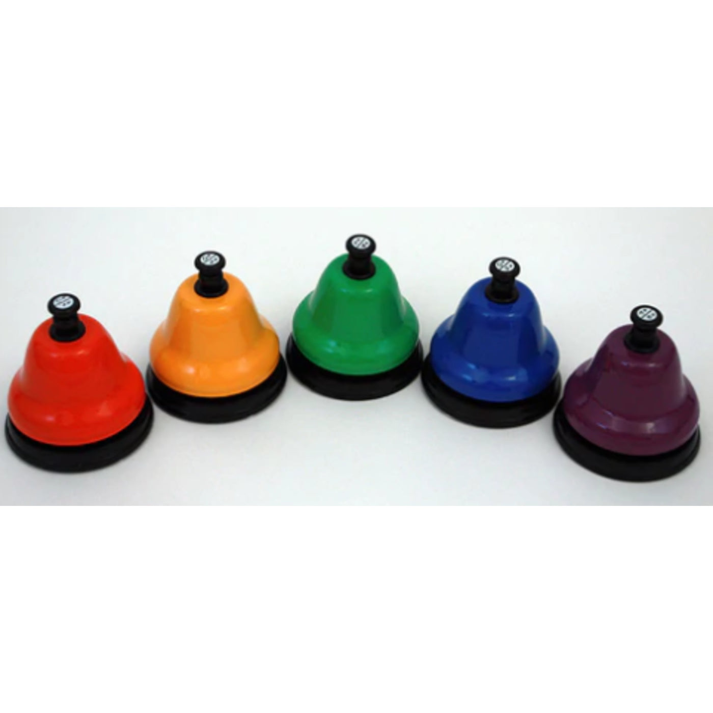 Chroma-Notes Colored 5-Note Desk Bell Set, C-Major Diatonic Set (CNDB-C)