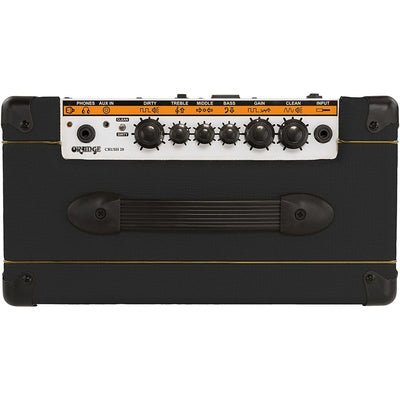 Orange Amps Crush 20, Twin Channel, All-Analog, 20-Watt Guitar Amp Combo- Black - CRUSH20RT