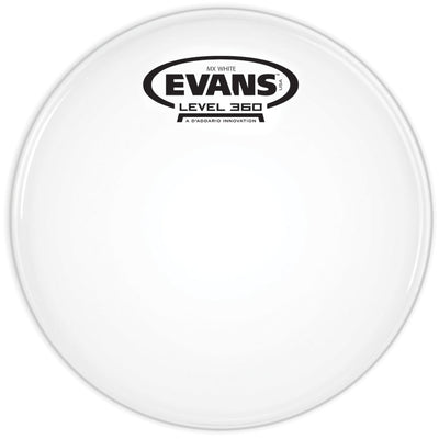 Evans MX White Marching Tenor Drum Head, 12 Inch