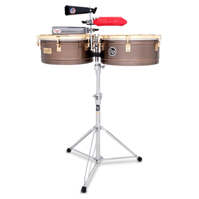 Latin Percussion Karl Perazzo 14-inch and 15-inch Signature Timbales (LP257-KP)
