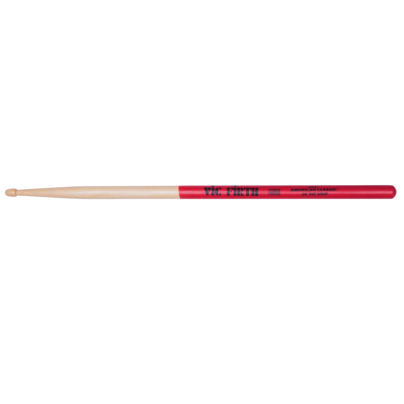 Vic Firth American Classic Drumsticks with Vic Grip - 5A Wood Tip