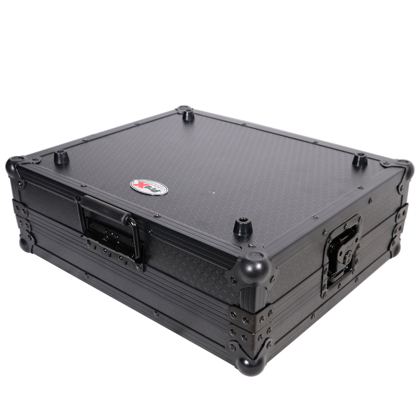 ProX X-PRIMEGOBL ATA Style Flight Travel Case, For Denon DJ Prime Go Digital Controller, Pro Audio Equipment Storage, Black On Black