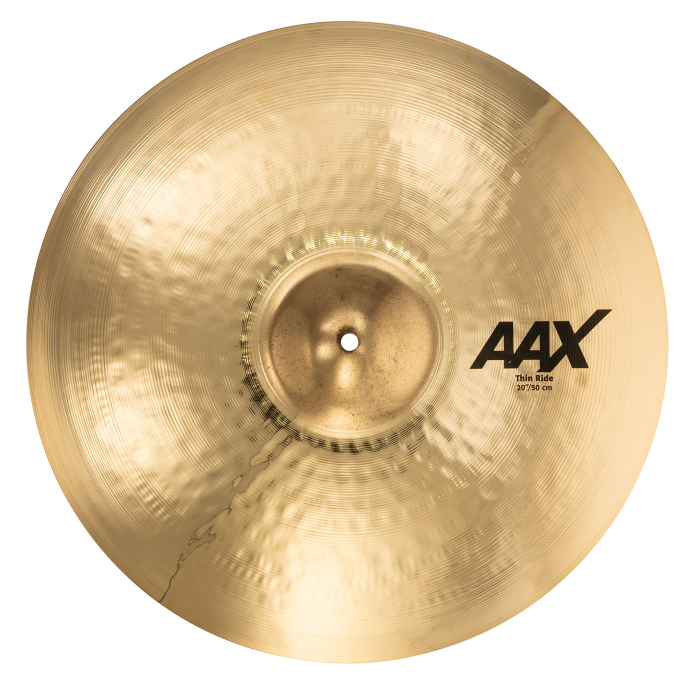 Sabian 20" AAX Thin Ride Cymbal - Brilliant Finish