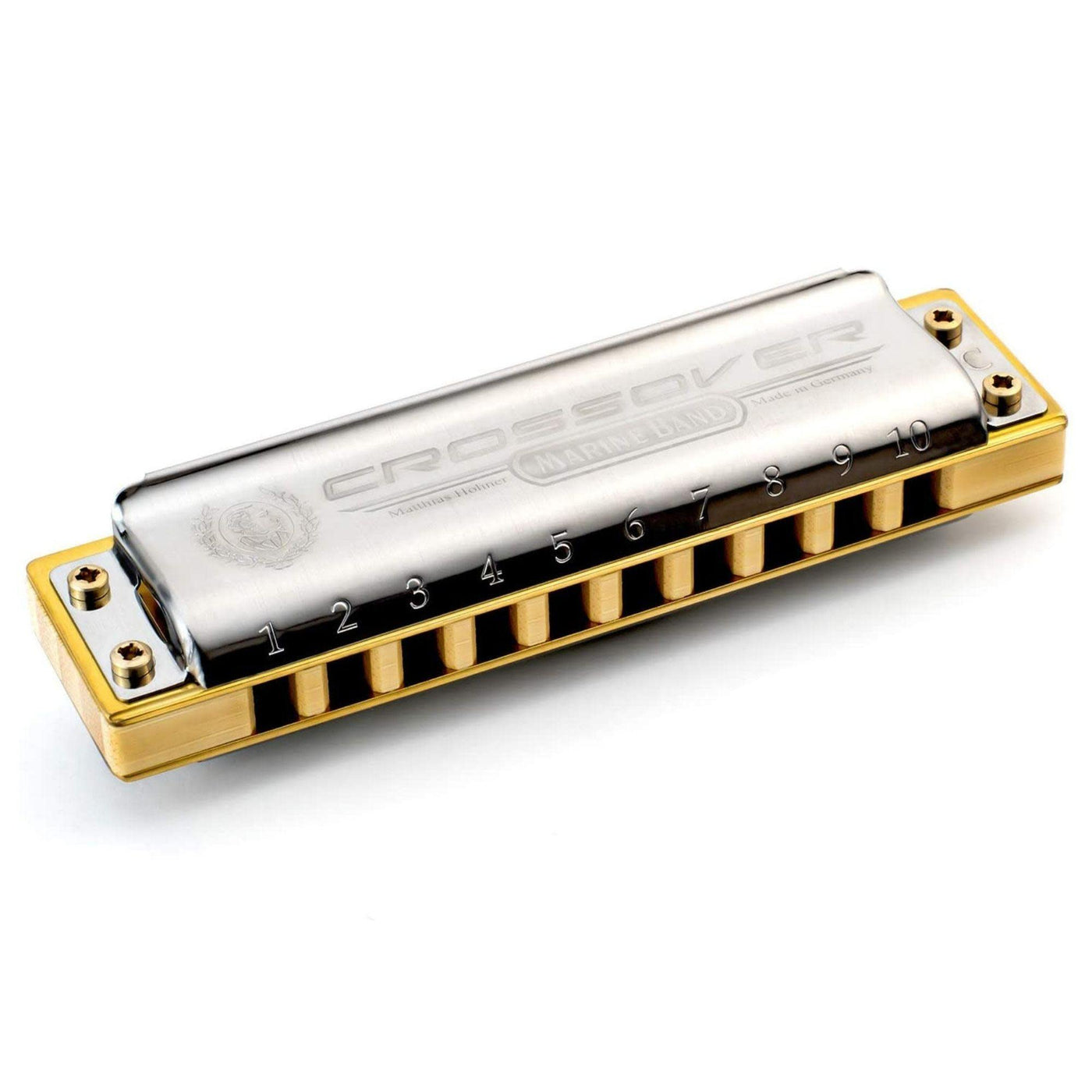 Hohner Marine Band Crossover Boxed; Key of D (M2009BX-D)