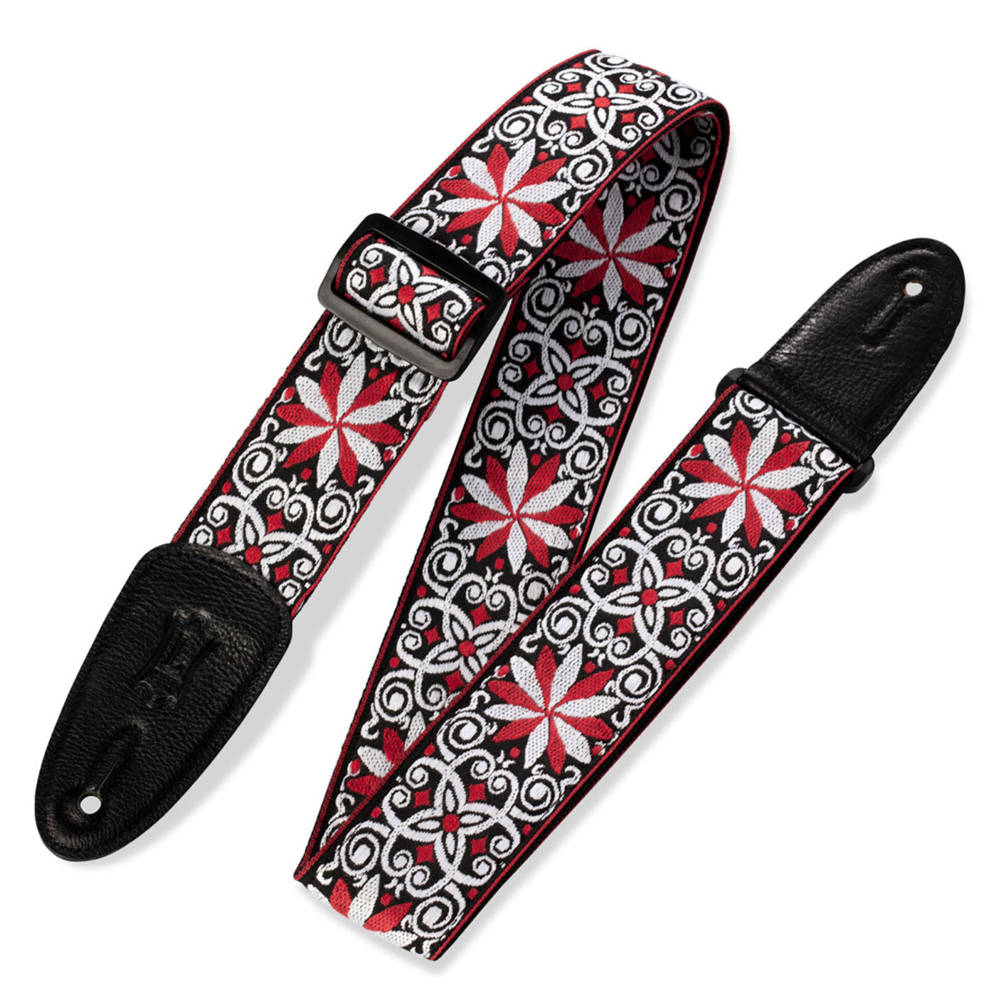 Levy's 2" Woven Strap in Red & White Floral