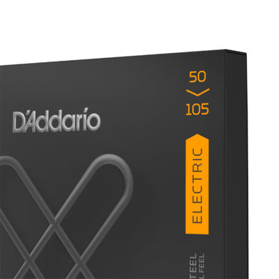 D'Addario Long Scale, XT Nickel Coated Bass Strings, Medium, 50-105 (XTB50105)