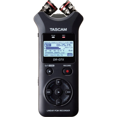 Tascam DR-07X Stereo Handheld Digital Audio Recorder and USB Audio Interface