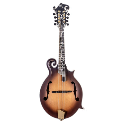 Michael Kelly Guitar Co. Legacy Dragonfly Flame Acoustic-Electric Mandolin, Antique Violin Stain