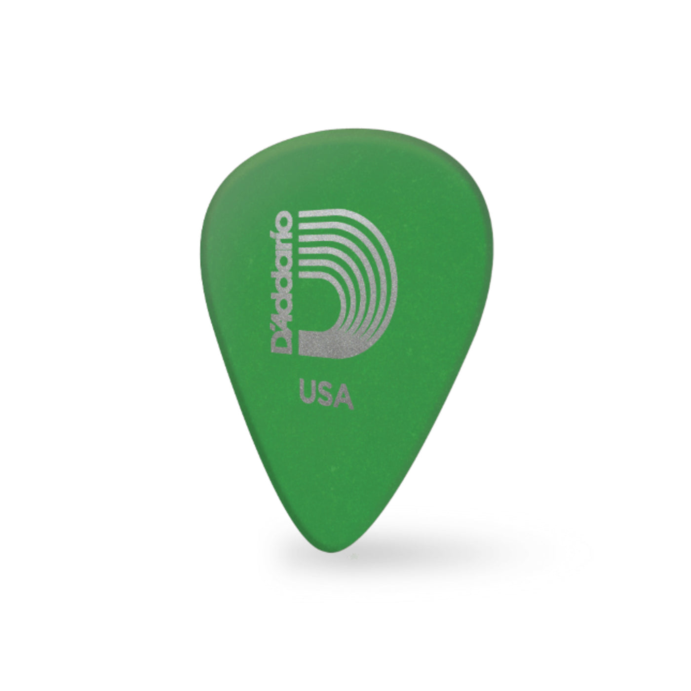 D'Addario Duralin Guitar Picks, Medium, 10 Pack, Green (1DGN4-10)