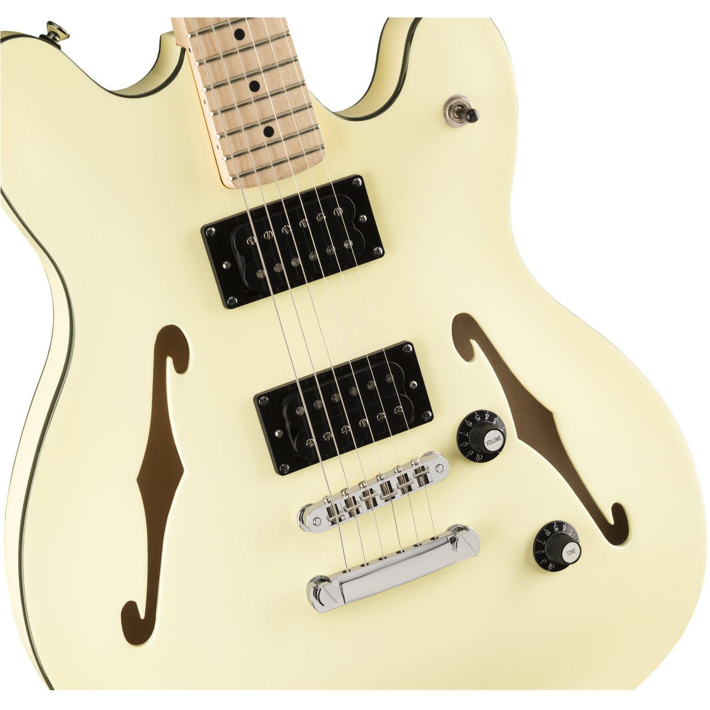 Fender Affinity Series Starcaster Electric Guitar, Olympic White (0370590505)