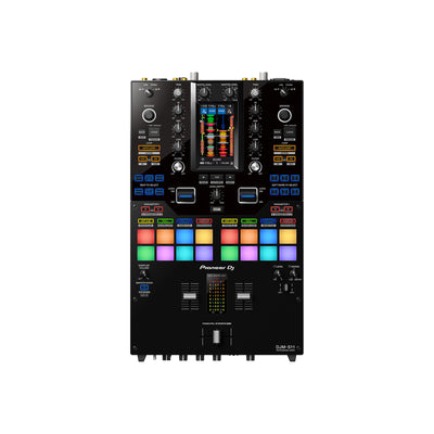 Pioneer DJ DJM-S11 Professional Scratch Style 2-channel DJ Mixer for Serato DJ Pro or Rekordbox, Professional DJ Equipment Audio Switcher Interface