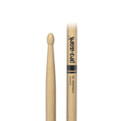 ProMark Classic Forward 5B Hickory Drumstick, Oval Wood Tip (TX5BW)