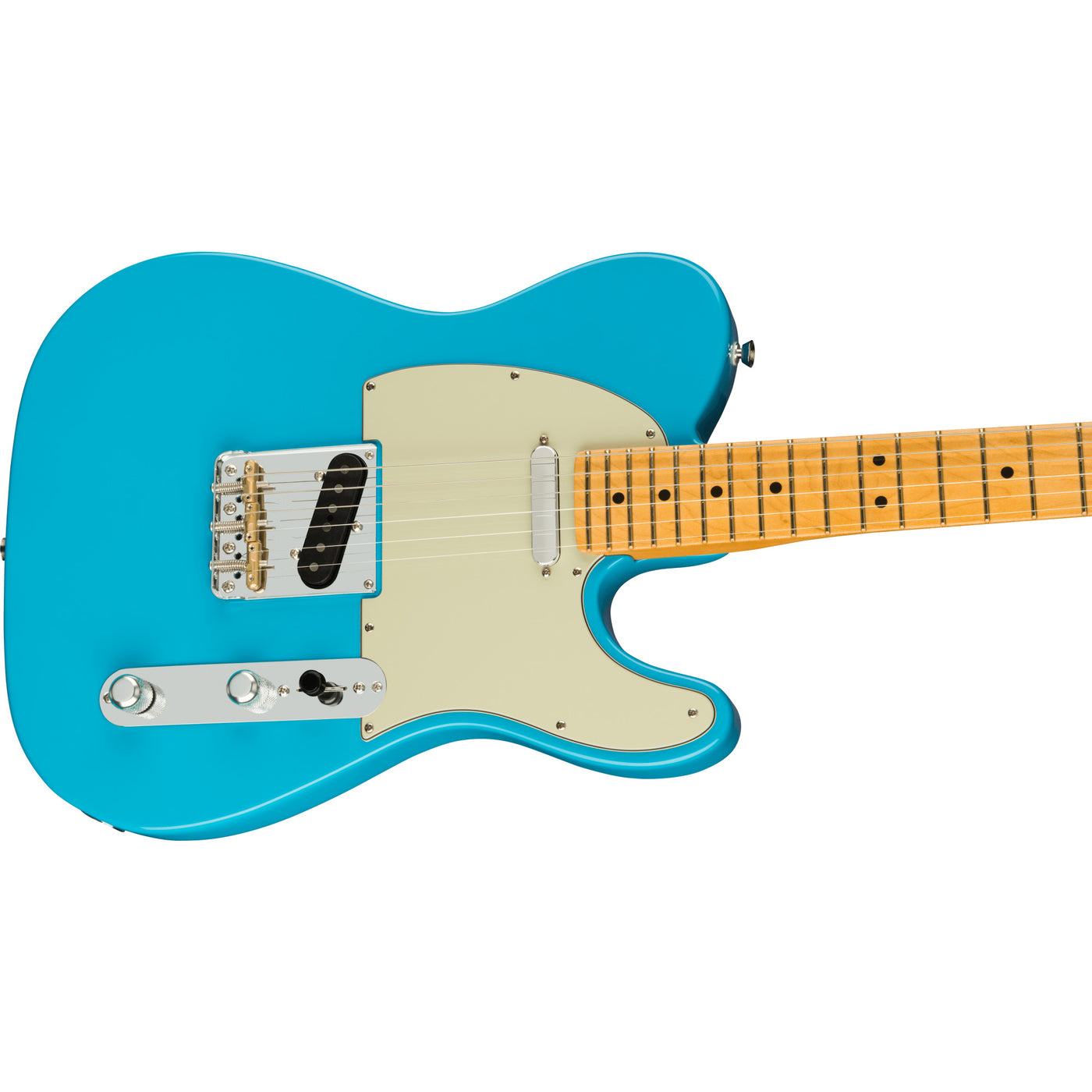 Fender American Professional ll Telecaster Electric Guitar, Miami Blue (0113942719)