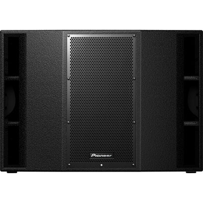 Pioneer DJ XPRS215S Dual 15" Active Subwoofer, Professional Audio DJ Equipment, For Parties, DJ Sets, and Performances