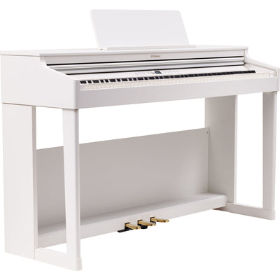 Roland RP701 Digital Piano Keyboard 88 Keys with Bench and Stand, White