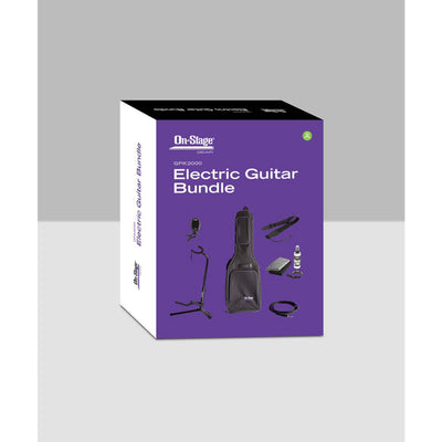 On-Stage Electric Guitar Bundle (GPK2000)