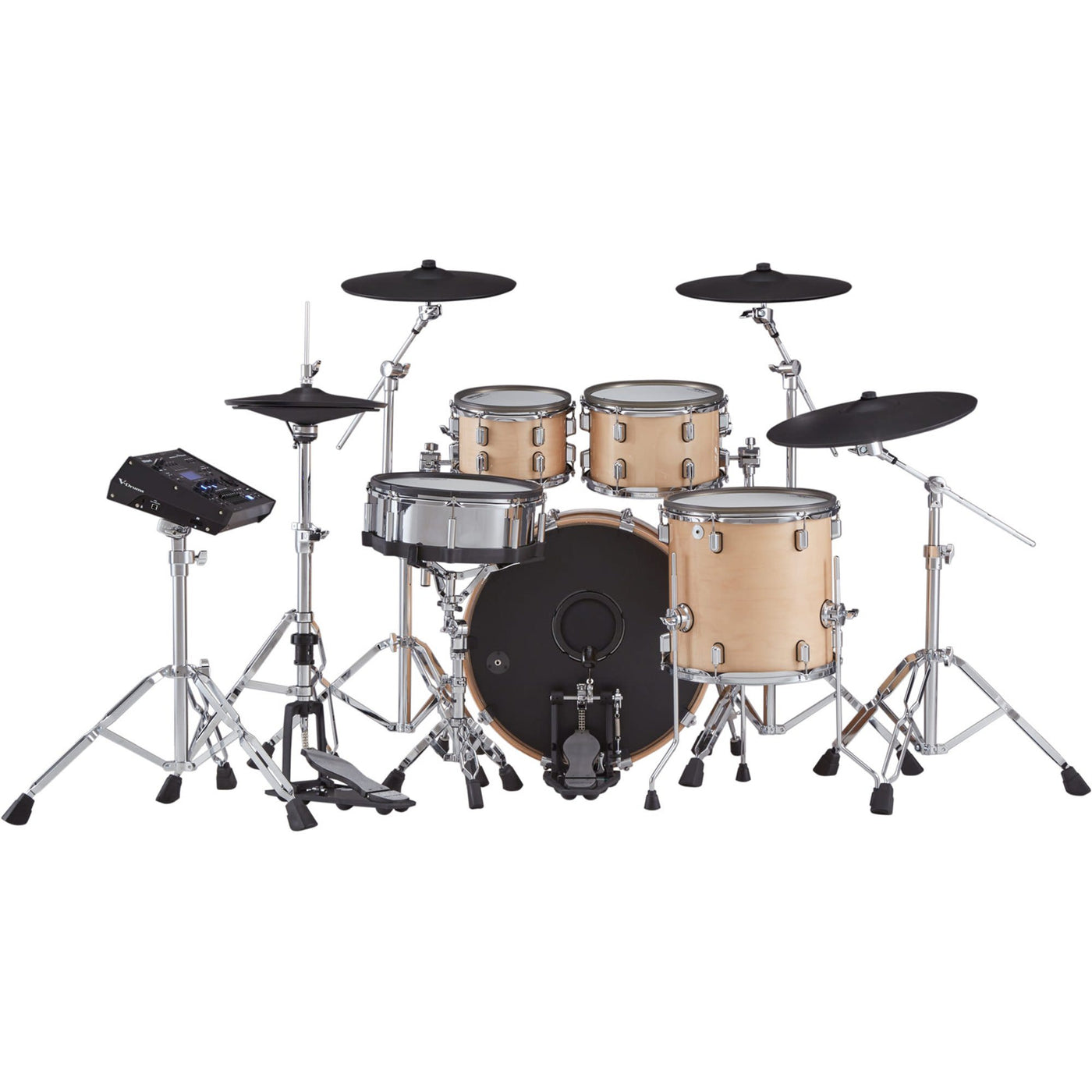 Roland VAD706-2GN V-Drums Acoustic Design Electronic Drum Set - Gloss Natural Finish