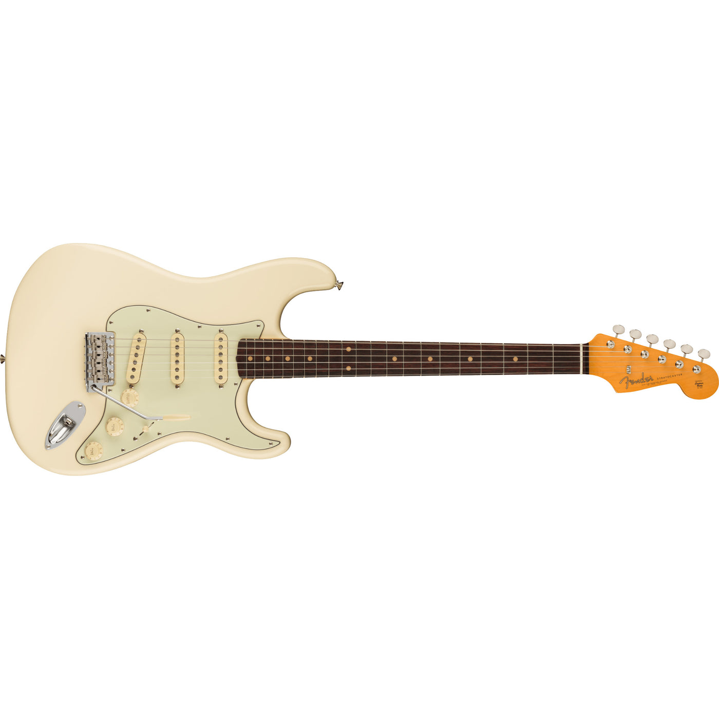 Fender American Vintage II 1961 Stratocaster Electric Guitar, Olympic White (0110250805)