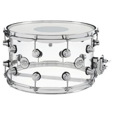 DW Design Series 8x14" Snare Drum - Clear Acrylic