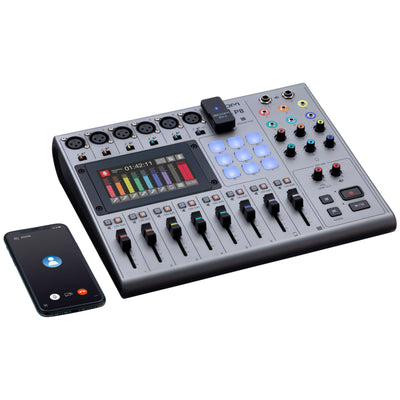 Zoom P8 PodTrak 8-Channel Podcasting Mixer