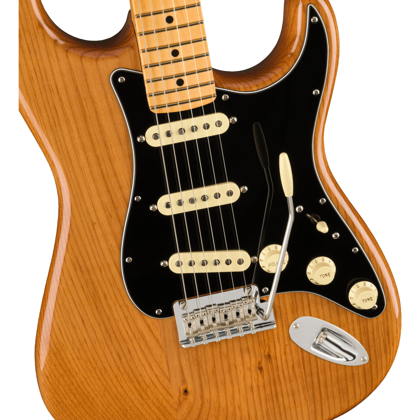 Fender American Professional ll Stratocaster Electric Guitar, Roasted Pine (0113902763)