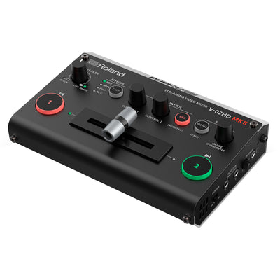 Roland V-02HD MK II Streaming Video Mixer HDMI Switch Video Equipment Audio Interface