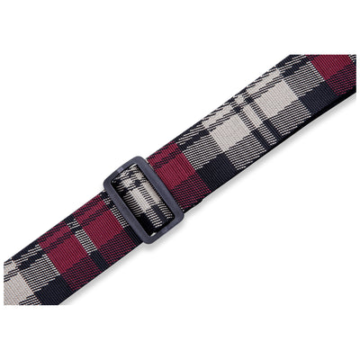 Levy's 2" Polyester Strap in Red Plaid