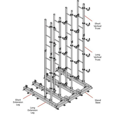 Blizzard-124070-Long-Vertical-Truss-for-Construction-of-the-IRiS-R2-R3G2-or-IP3-Stacking-System