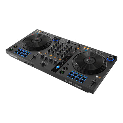 Pioneer DJ DDJ-FLX6 4-Channel DJ Controller, Professional DJ Equipment, Audio Mixer Interface for Performances