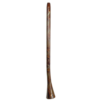 Toca Duro Didgeridoo, Large Horn, Green Swirl (DIDG-DGSH)