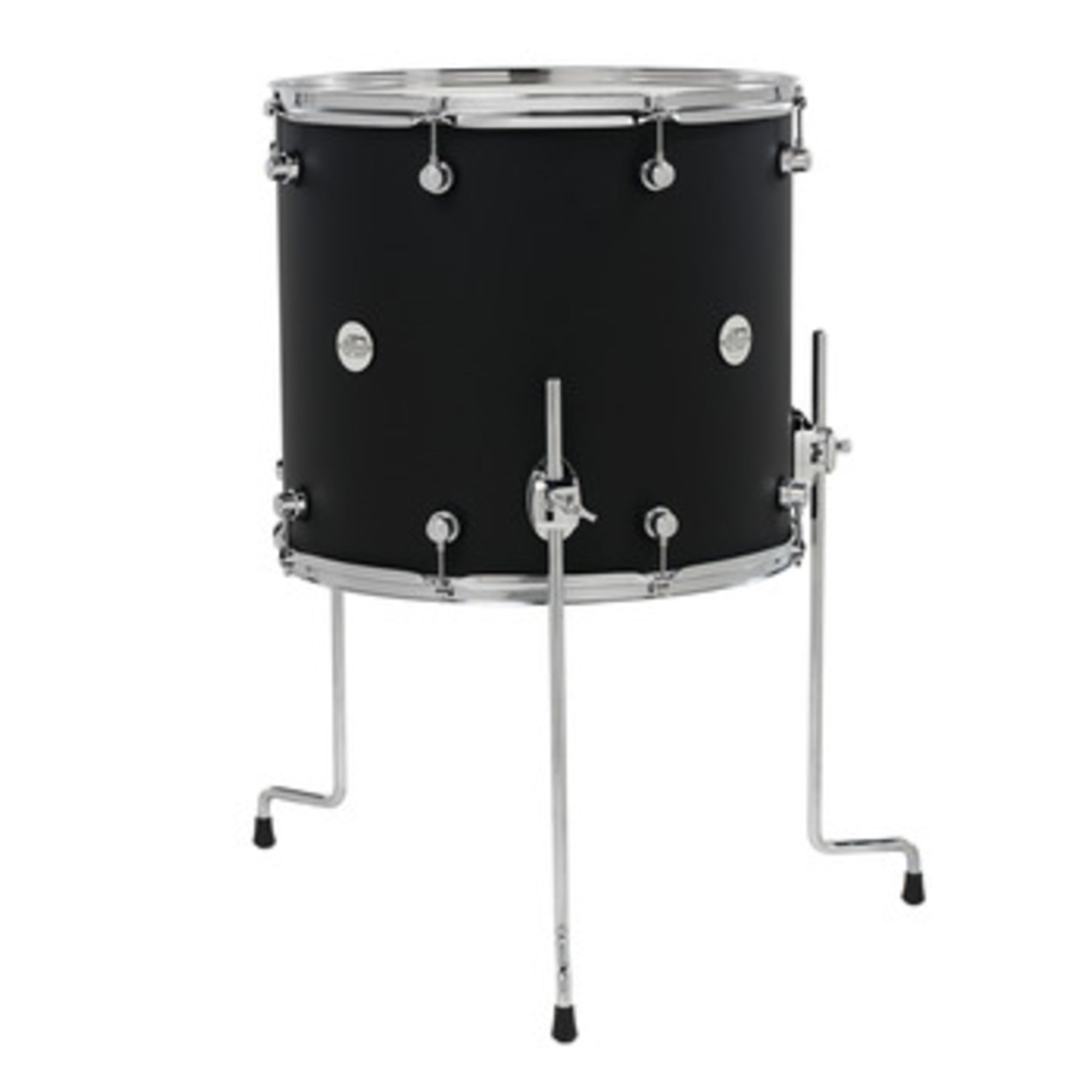 DW Design 16 x 18 Black Satin Floor Tom with Legs – Interstate Music