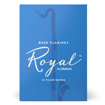 Royal by D'Addario Bass Clarinet Reeds, Strength 3, 10 Pack