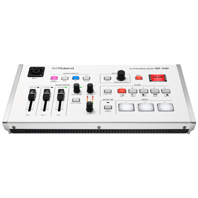 Roland VR-HD AV Streaming Mixer Audio Interface, Professional Live Streaming Equipment