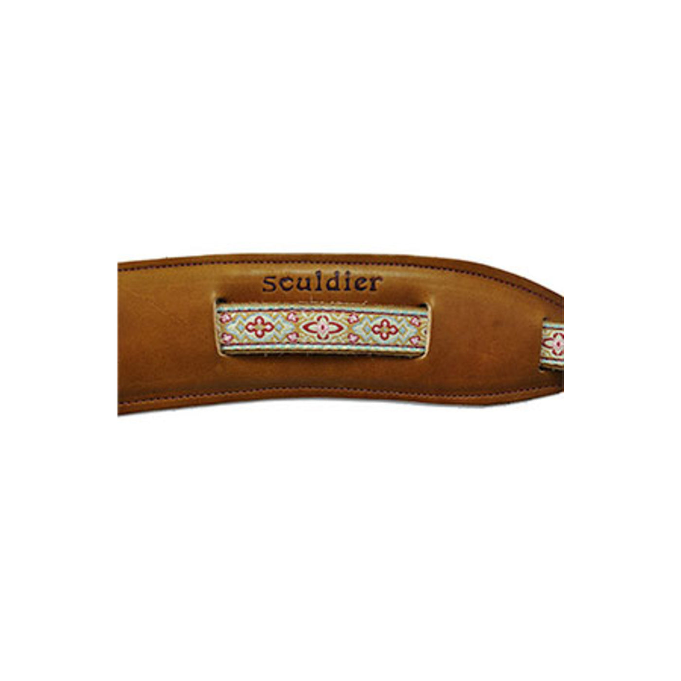 Souldier SSD1058TN01TN - Handmade Souldier Fabric Saddle Strap for Bass Electric, or Acoustic Guitar, 2.5 Inches Wide and Adjustable up to 57" made in the USA, Anouk