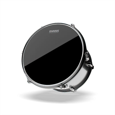 Evans Hydraulic Black Drum Head, 8-Inch (TT08HBG)