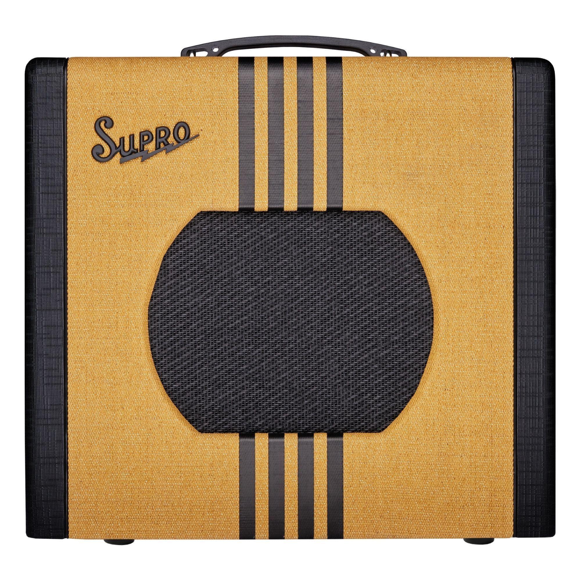 Supro 1820RTB Delta King 10 Tube Guitar Combo Amplifier - Tweed & Blac – Interst