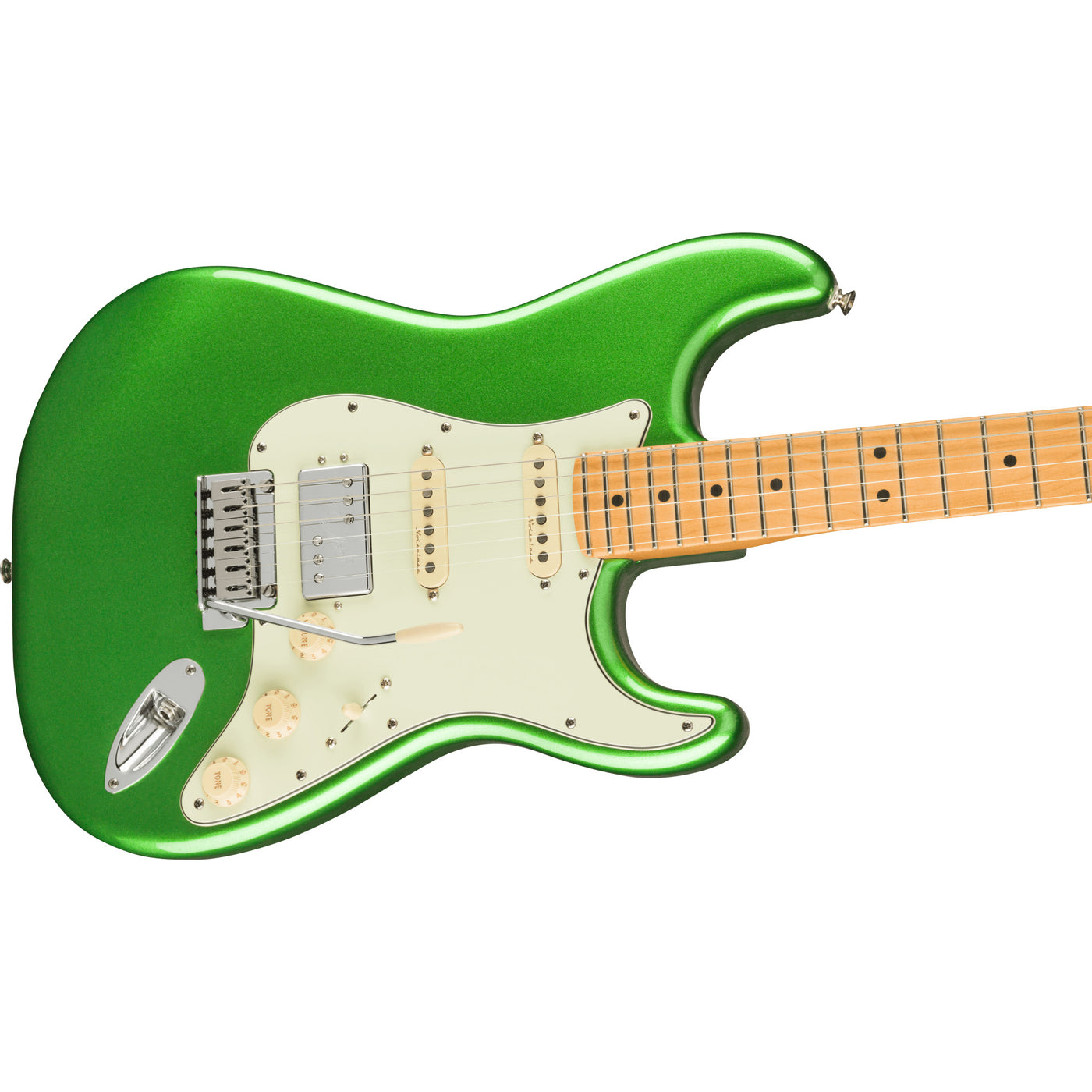 Fender Player Plus Stratocaster HSS Electric Guitar, Cosmic Jade (0147322376)