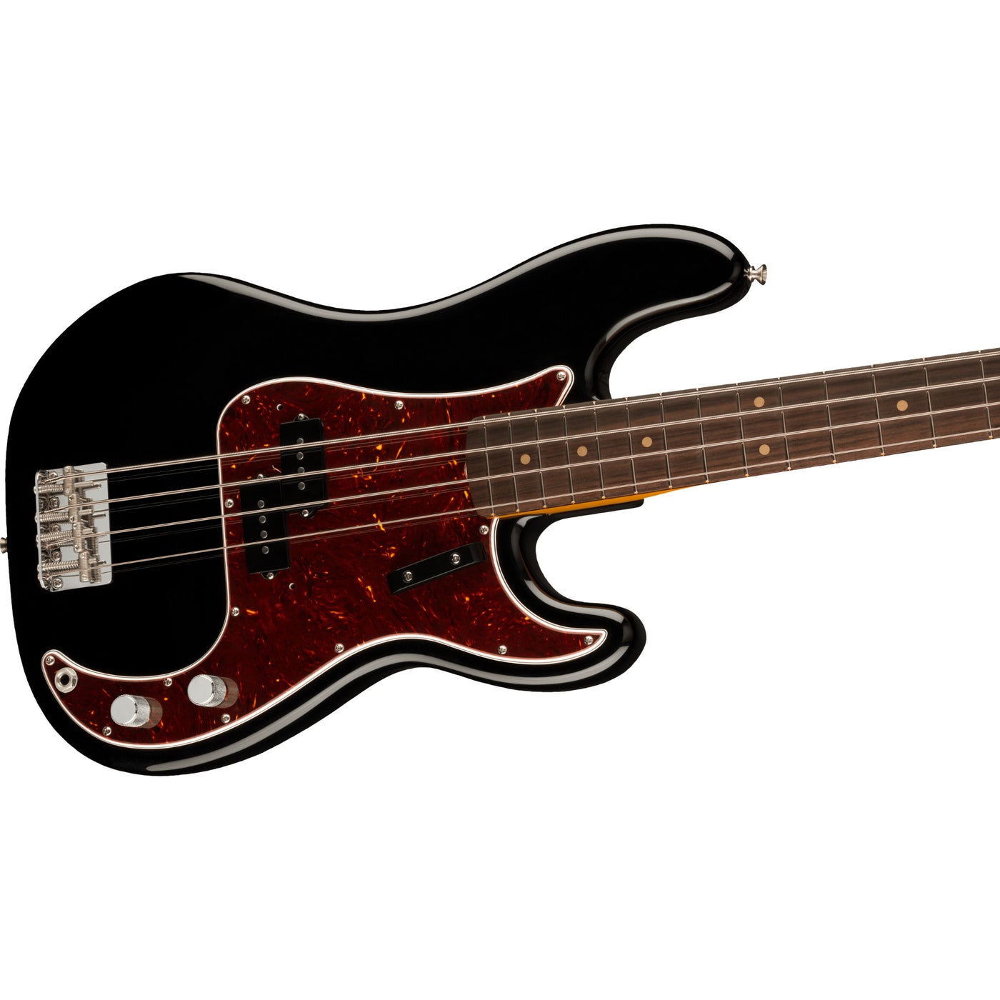 Fender American Vintage II 1960 Precision Bass Guitar, Black (0190160806)