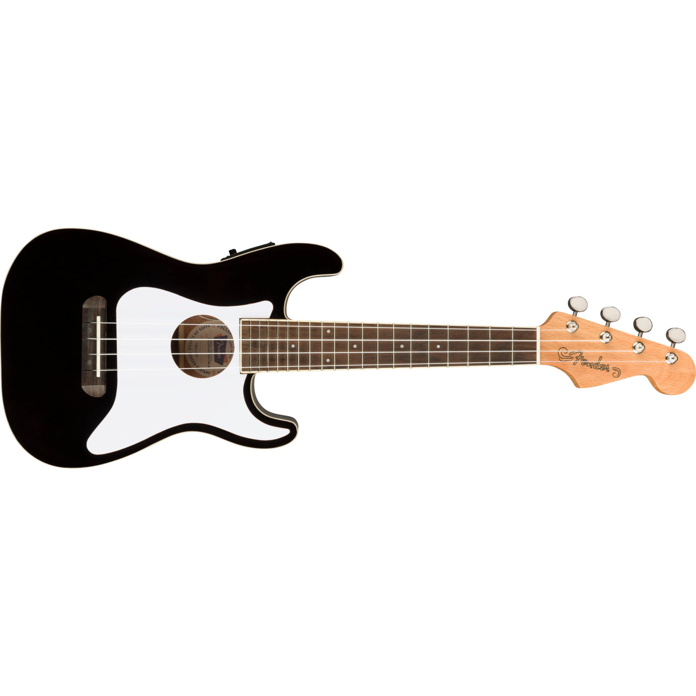 Fender Fullerton Strat Uke, Black (0971653106)